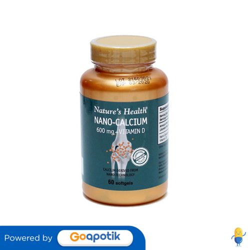 NATURE'S HEALTH NANO-CALCIUM BOX 60 KAPSUL