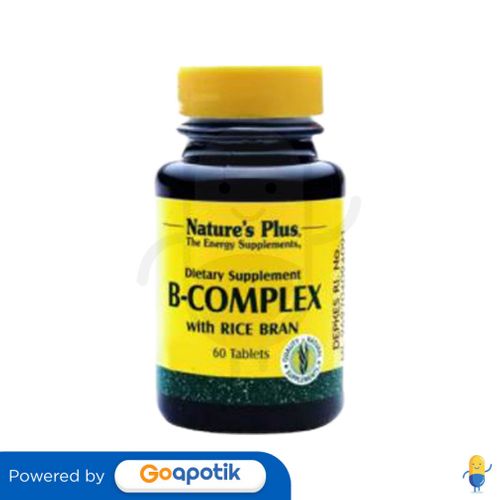 NATURE'S PLUS B COMPLEX BOTOL 60 TABLET