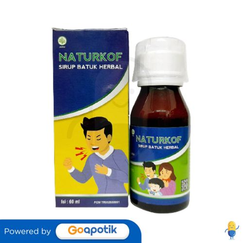 NATURKOF SIRUP BATUK HERBAL 60 ML