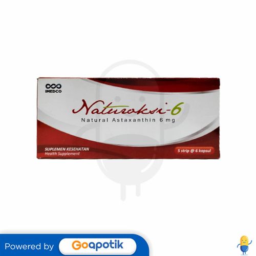 NATUROKSI 6 MG BOX 30 KAPSUL