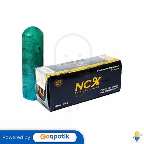 NCX NATURAL CRYSTAL X FEMININE HYGIENE BOX 35 GRAM