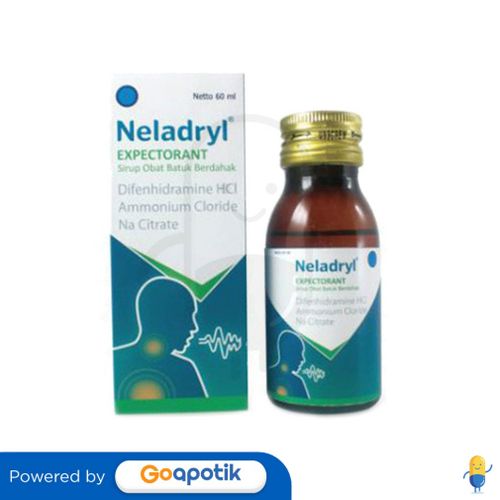 NELADRYL EXPECTORANT BOTOL 60 ML