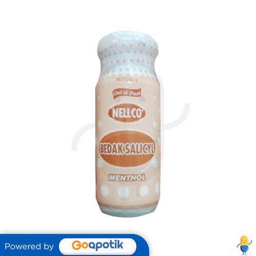 NELLCO BEDAK SALICYL MENTHOL COOL & FRESH 60 GRAM BOTOL