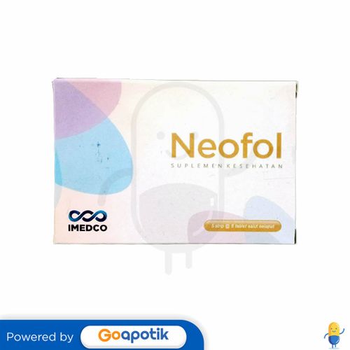 NEOFOL BOX ISI 30 TABLET SALUT SELAPUT