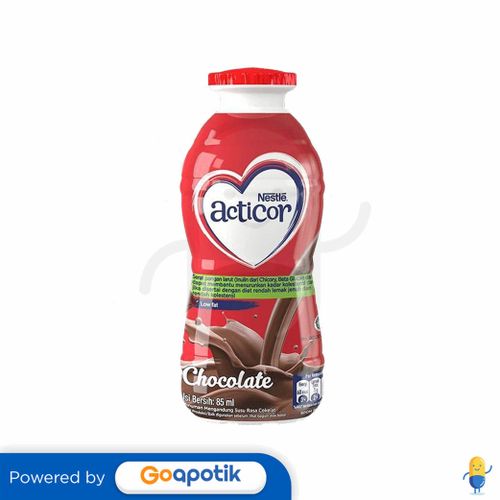 NESTLE ACTICOR CHOCOLATE 85 ML BOTOL