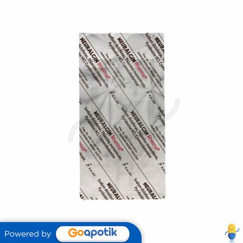 Neural Rx Neuralgin Rx 10 Kaplet – Neuralgin Rx 100 kaplet – IPYGMC
