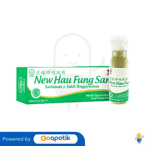 NEW HAU FUNG SAN POWDER BOX 12 BOTOL