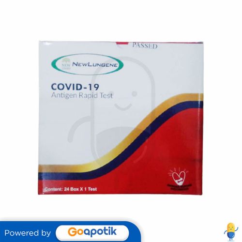 NEW LUNGENE COVID19 ANTIGEN RAPID TEST KIT NASAL BOX 24 PCS Kegunaan