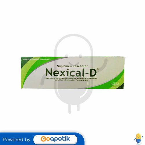 NEXICAL-D BOX ISI 100 TABLET