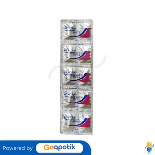 NEXITRA 500 MG STRIP 10 KAPLET