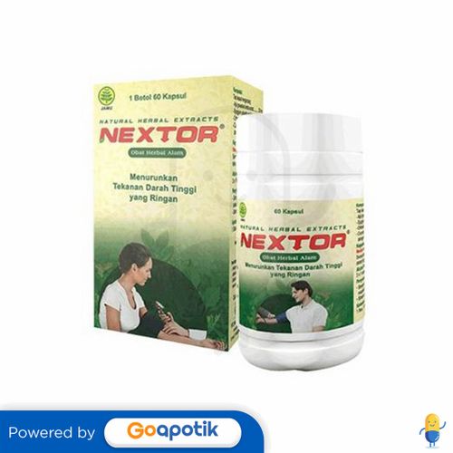 NEXTOR BOTOL ISI 60 KAPSUL