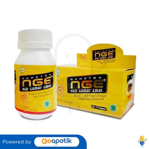 NGE NEO GAMAT EMAS BOTOL 77 KAPSUL