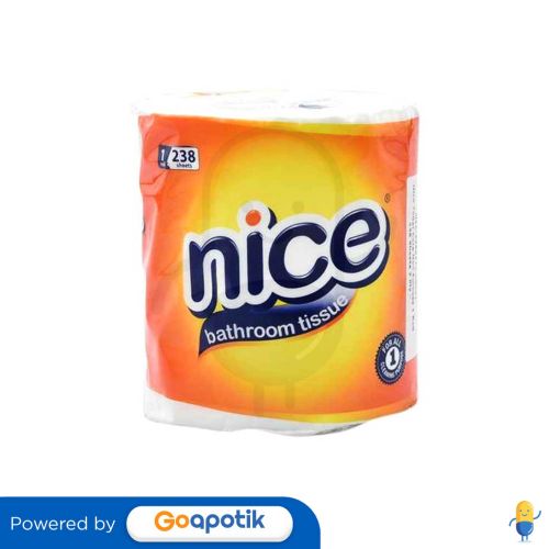 NICE BATHROOM TISSUE ROLL 238 SHEETS