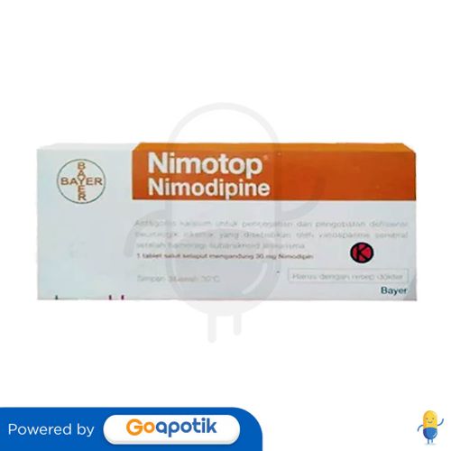 NIMOTOP 30 MG BOX 50 TABLET