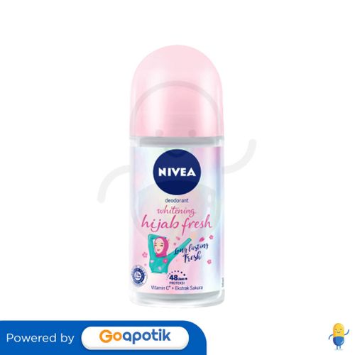 NIVEA DEODORANT WHITENING HIJAB FRESH ROLL ON 25 ML