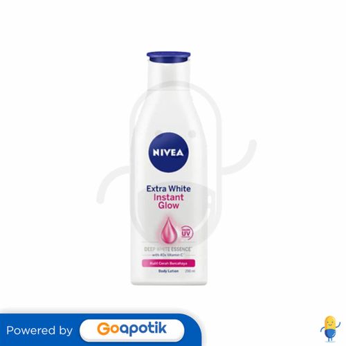 NIVEA EXTRA WHITE INSTANT GLOW BODY LOTION 200 ML BOTOL