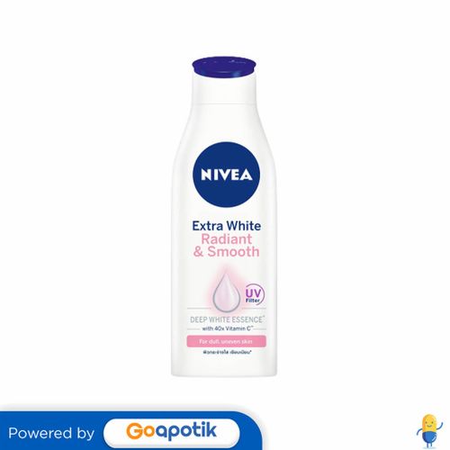 NIVEA EXTRA WHITE RADIANT & SMOOTH BODY LOTION 100 ML BOTOL