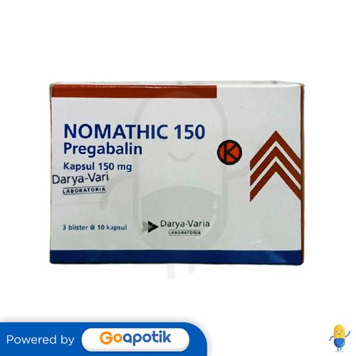 NOMATHIC 150 MG BOX 30 KAPSUL