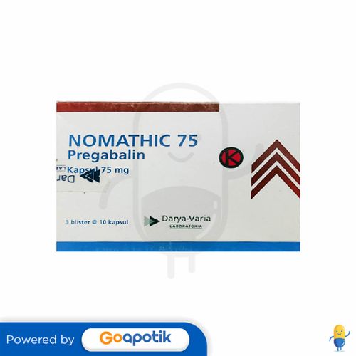 NOMATHIC 75 MG BOX 30 KAPSUL