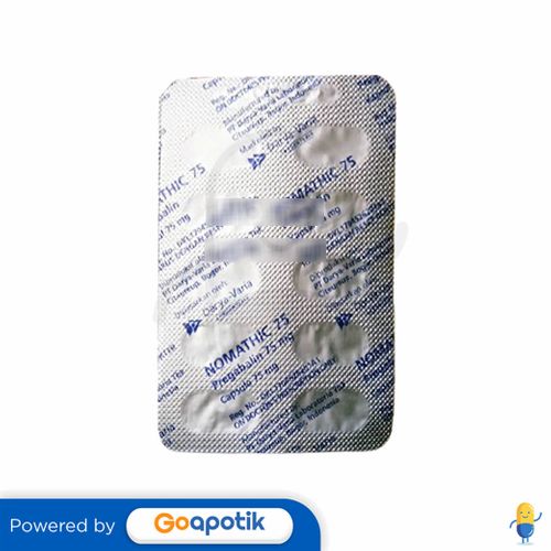 NOMATHIC 75 MG STRIP 10 KAPSUL