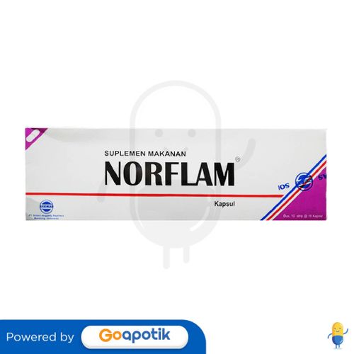 NORFLAM BOX ISI 100 KAPSUL