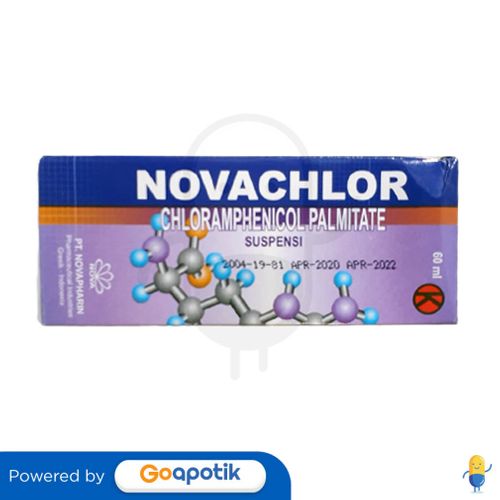 NOVACHLOR 125 MG/5 ML SUSPENSI 60 ML