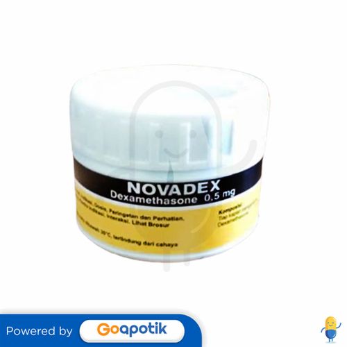 NOVADEX 0.5 MG BOTOL 100 KAPLET