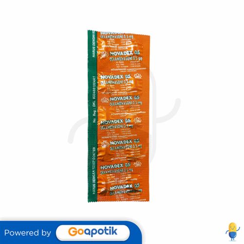 NOVADEX 0.5 MG STRIP 10 KAPLET