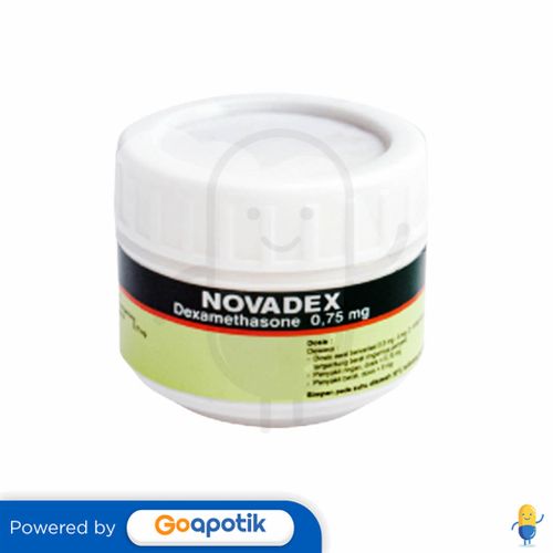 NOVADEX 0.75 MG BOTOL 100 KAPLET