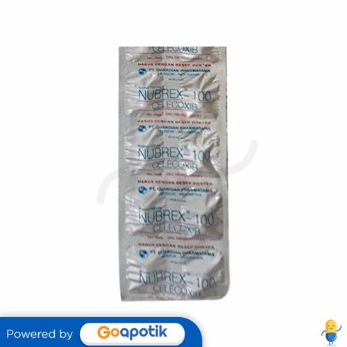 NUBREX 100 MG STRIP 10 KAPSUL