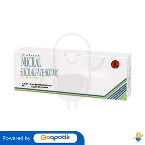 NUCRAL 500 MG BOX 60 TABLET
