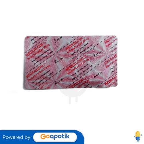 NEURALGIN RX 500 MG STRIP 10 KAPLET