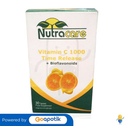 NUTRA CARE VITAMIN C TIME RELEASE BOX 30 TABLET