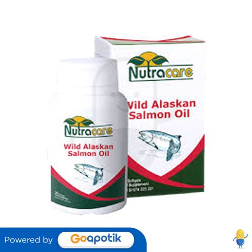 NUTRA CARE WILD ALASKAN SALMON OIL BOX 30 KAPSUL