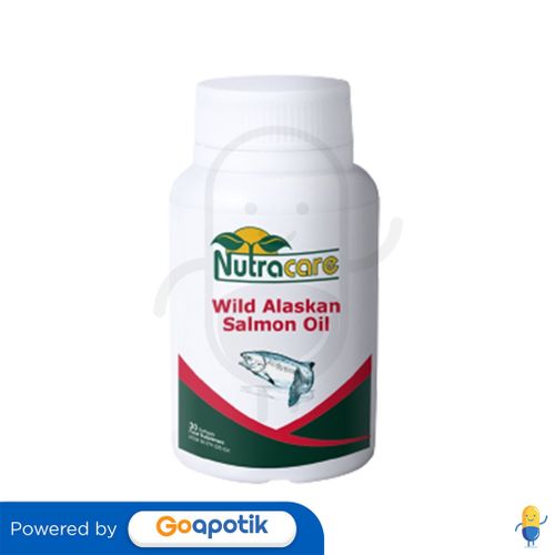 NUTRACARE WILD ALASKAN SALMON OIL 1000 MG BOTOL 30 KAPSUL