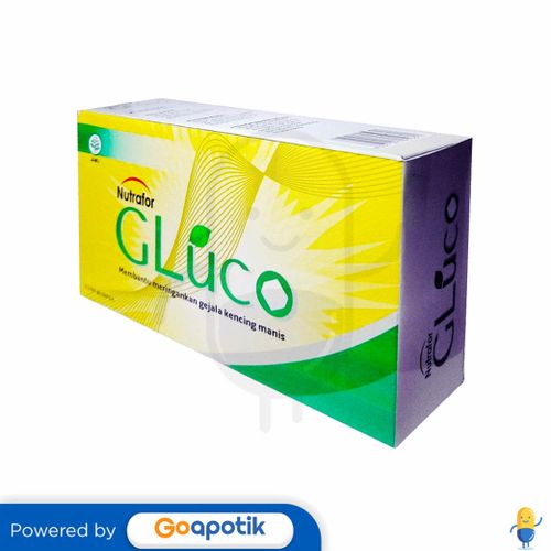 NUTRAFOR GLUCO BOX 30 KAPSUL