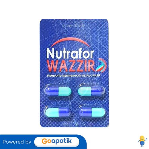 NUTRAFOR WAZZIR STRIP 4 KAPSUL