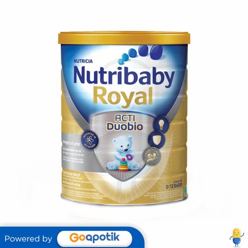 NUTRIBABY ROYAL PREMATURE SUSU FORMULA BAYI 400 GRAM KALENG