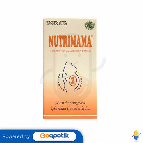 NUTRIMAMA 2 BOTOL 15 KAPSUL