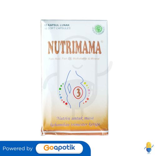 NUTRIMAMA 3 BOTOL 15 KAPSUL