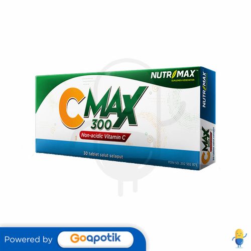 NUTRIMAX C MAX 300 BOX 30 TABLET