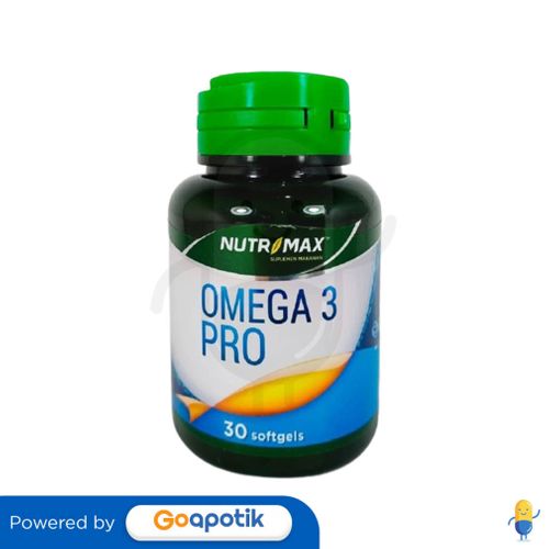 NUTRIMAX OMEGA 3 PRO BOTOL 30 KAPSUL