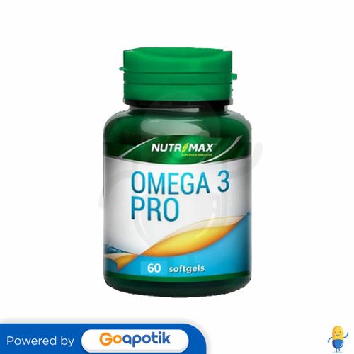 NUTRIMAX OMEGA 3 PRO BOTOL 60 KAPSUL