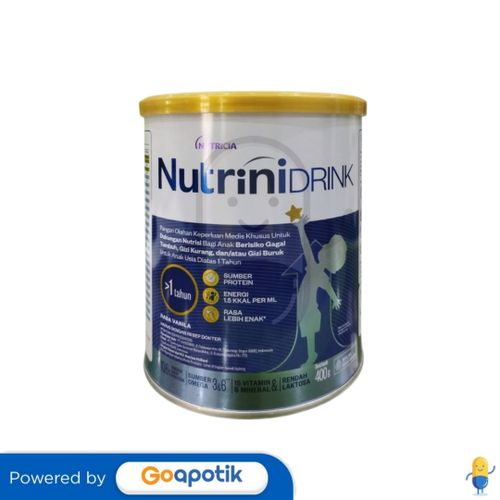 NUTRINIDRINK RASA VANILA 1-12 TAHUN 400 GRAM KALENG