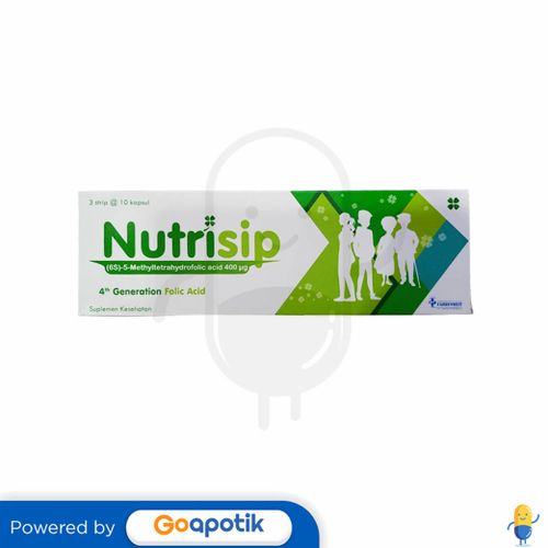 NUTRISIP BOX ISI 30 KAPSUL