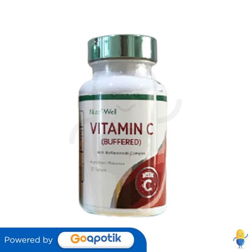 NUTRIWELL VITAMIN C BUFFERED BOTOL 30 TABLET