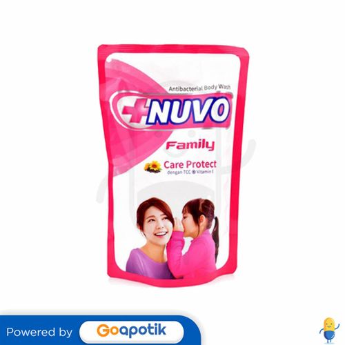 NUVO FAMILY CARE PROTECT BODY WASH 250 ML POUCH