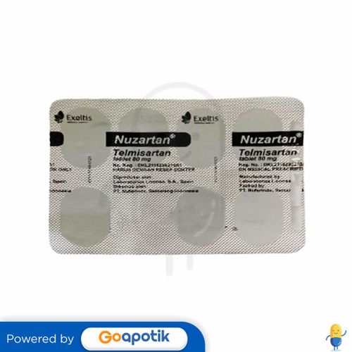 NUZARTAN 80 MG TABLET