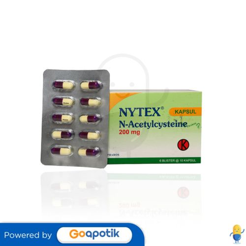 NYTEX 200 MG BOX 60 KAPLET