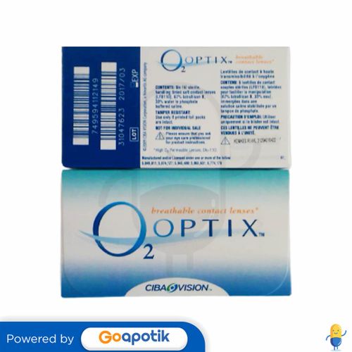 O2 OPTIX SILICONE HYDROGEL MONTHLY CLEAR LENS (-5.50) BENING